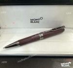 Best Replica Mont Blanc Writers Edition Homage to Victor Hugo Ballpoint Wine Red & Black-coated Clip